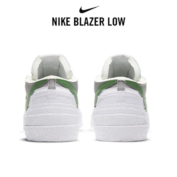 Sacai x Nike Blazer Low灰綠3