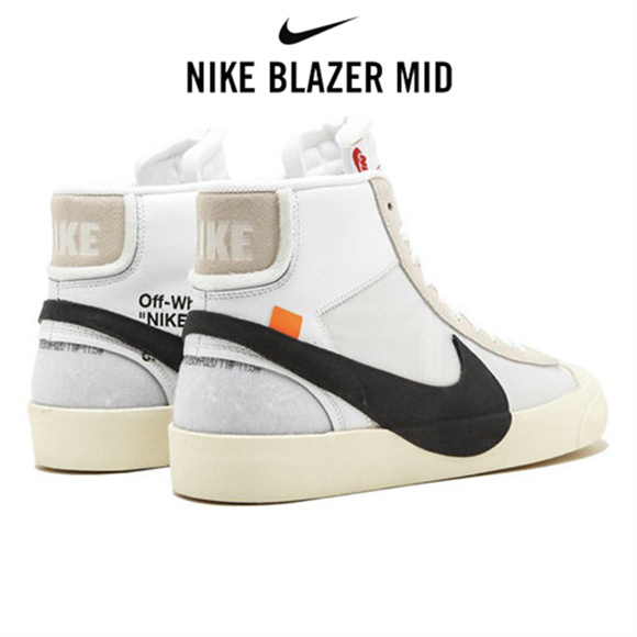 OW x Nike Blazer Mid萬聖節 白4