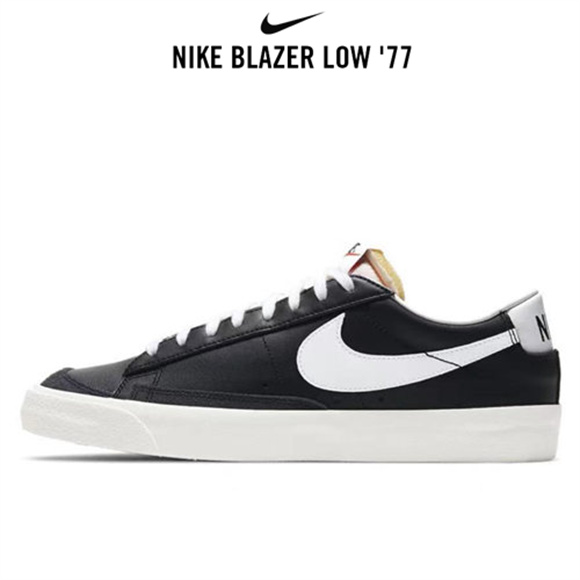 Blazer Low '77 黑白3