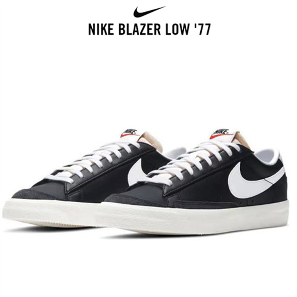 Blazer Low '77 黑白1