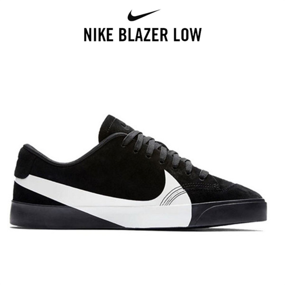 Blazer City Low黑白2