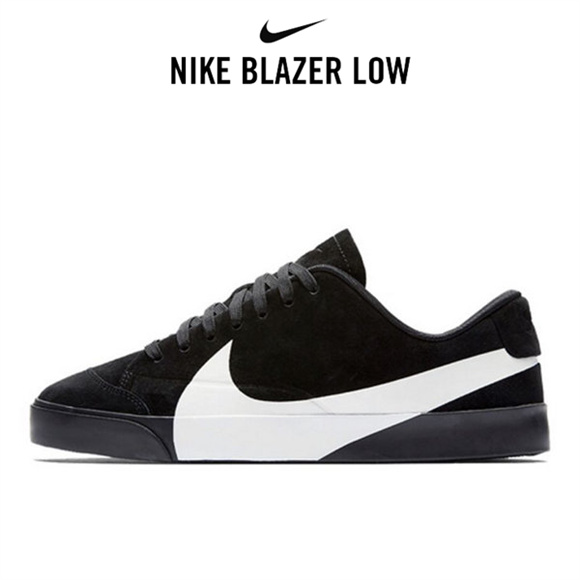 Blazer City Low黑白1