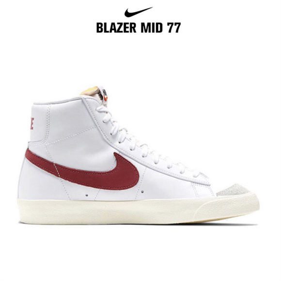 Blazer Mid '77深紅鉤3