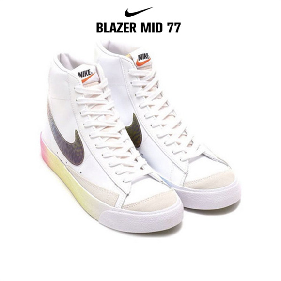 Blazer Mid '77白 全息镭射1