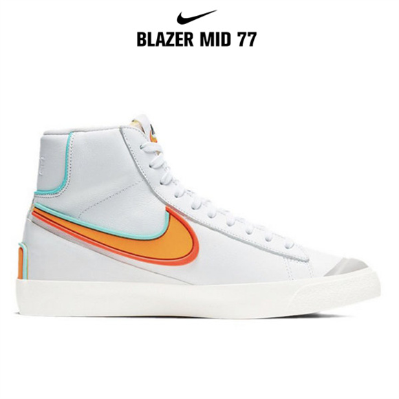 Blazer Mid '77 lnflnite白藍橙4