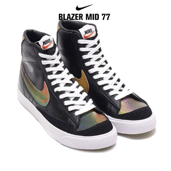 Blazer Mid '77黑 全息鐳射1