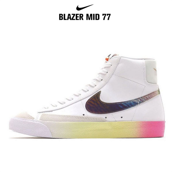 Blazer Mid '77白 全息镭射2