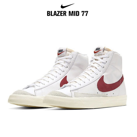 Blazer Mid '77深紅鉤1